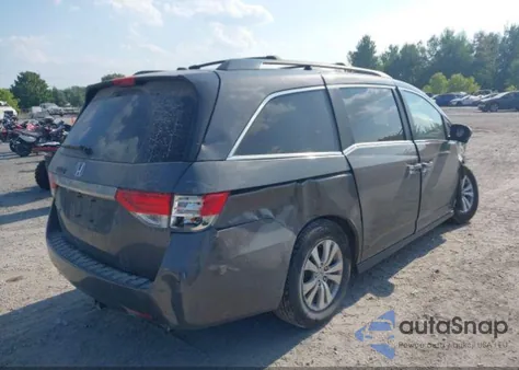 2015 Honda Odyssey Ex-L из США, поврежденный, VIN 5FNRL5H64FB122861
